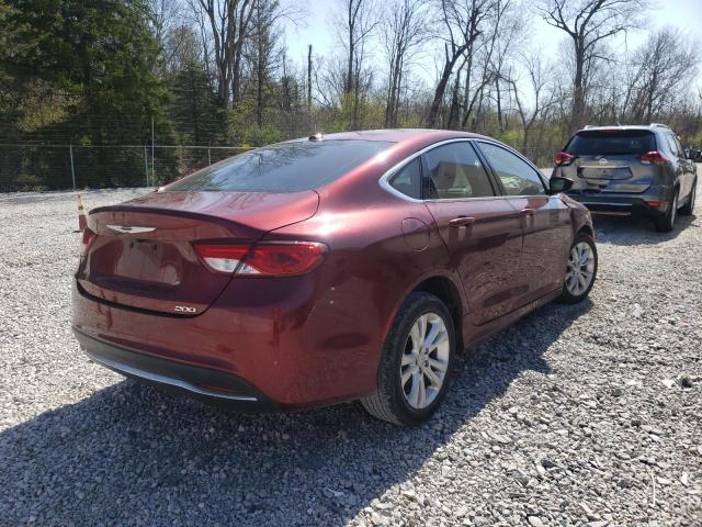 Photo 4 from auction – 2015 CHRYSLER 200 LIMITE with VIN 1C3CCCAB5FN535461