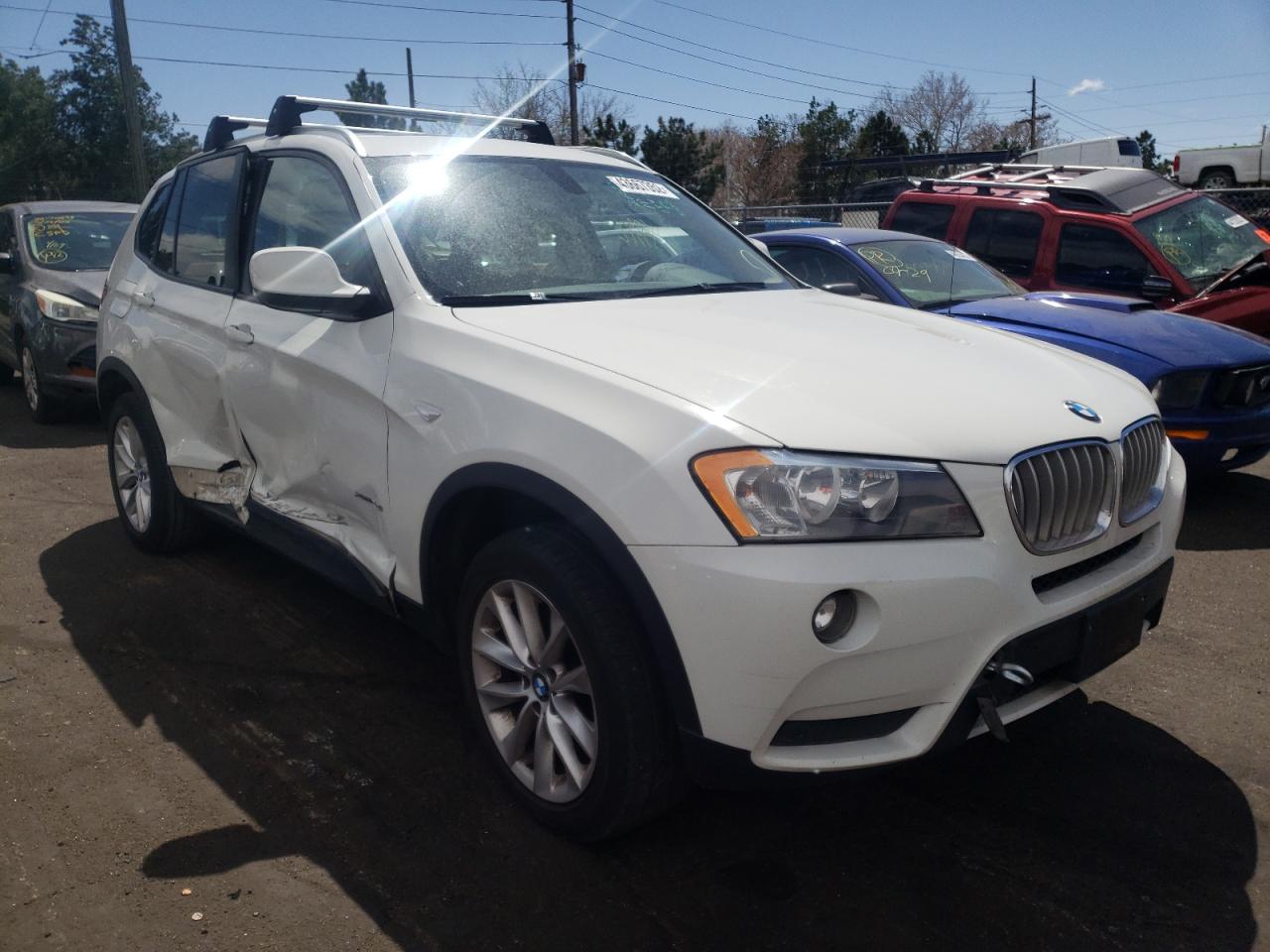 BMW X3 XDRIVE2 2014 with VIN 5UXWX9C59E0D18046 - Photo from auction