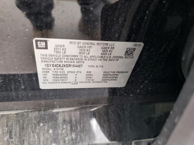 Photo 10 from auction – 2016 CADILLAC ESCALADE P with VIN 1GYS4CKJXGR164487