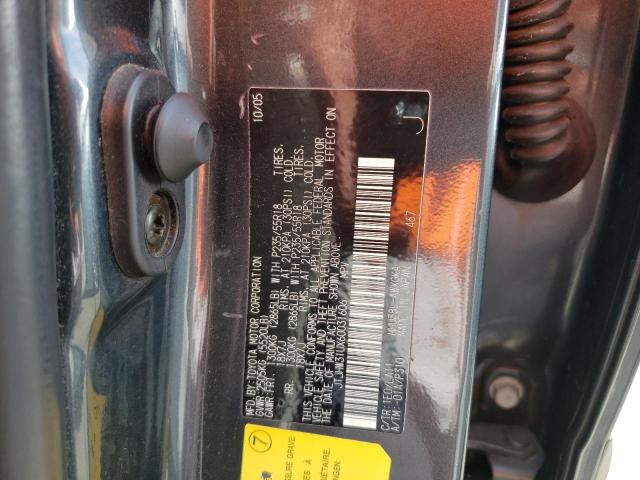Photo 10 from auction – 2006 LEXUS RX 400 with VIN JTJHW31UX60031606