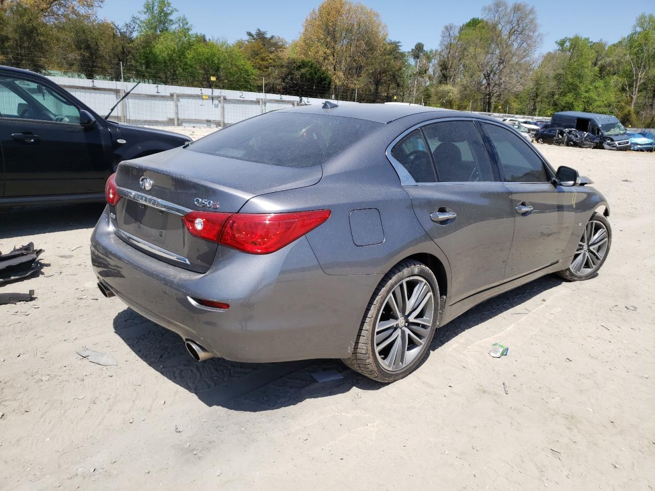 Photo 4 from auction – 2014 INFINITI Q50 BASE with VIN JN1BV7AR1EM681983