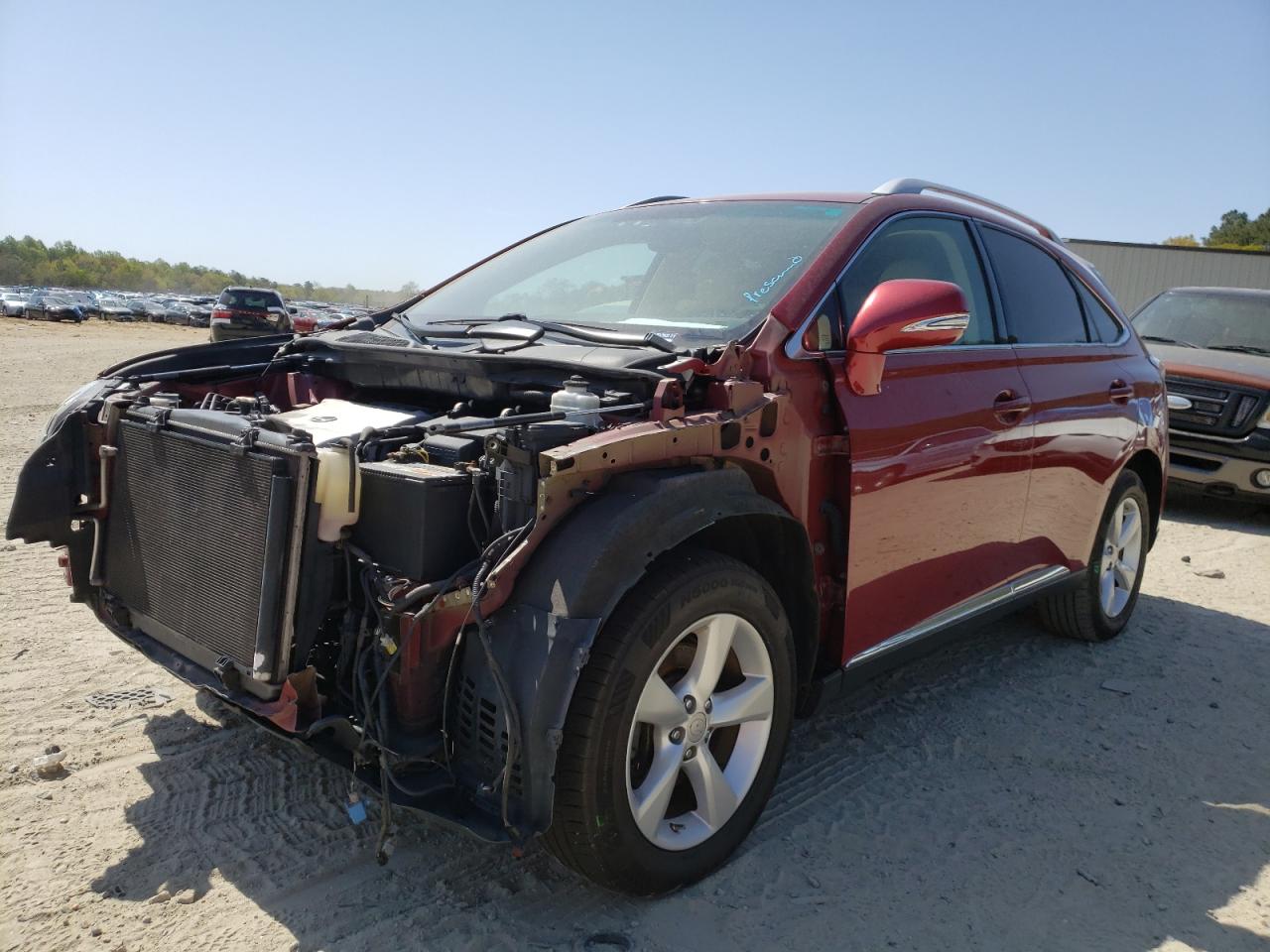Photo 2 from auction – 2011 LEXUS RX 350 with VIN 2T2BK1BA1BC106220