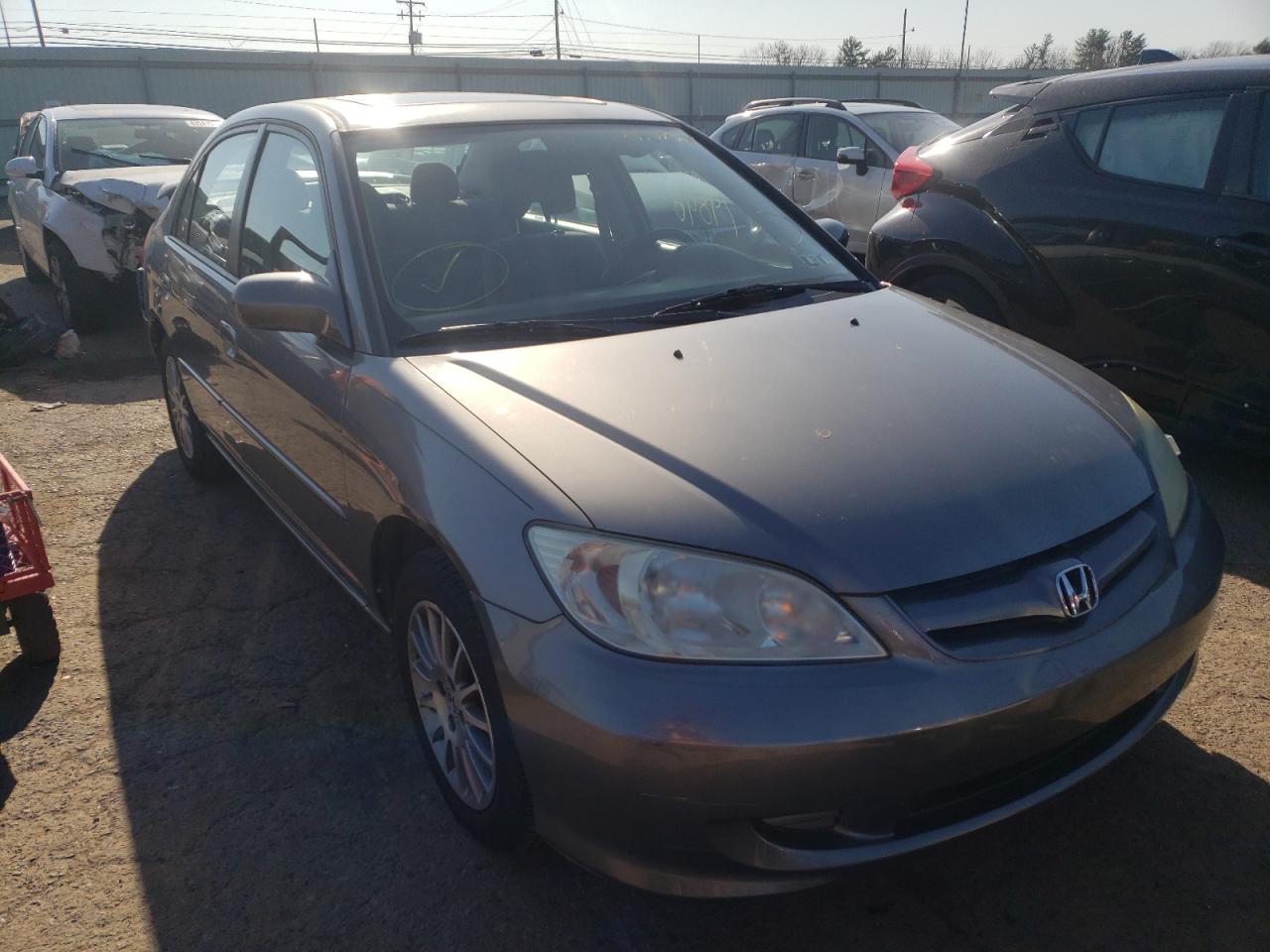 Photo 1 from auction – 2005 HONDA CIVIC EX with VIN 2HGES26725H613998