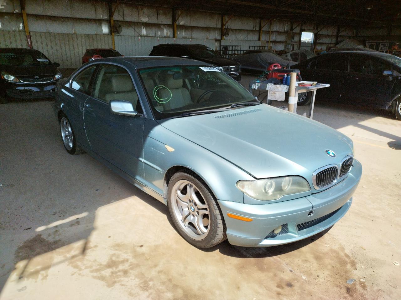 BMW 330 CI 2004 with VIN WBABD53464PL11449 - Photo from auction