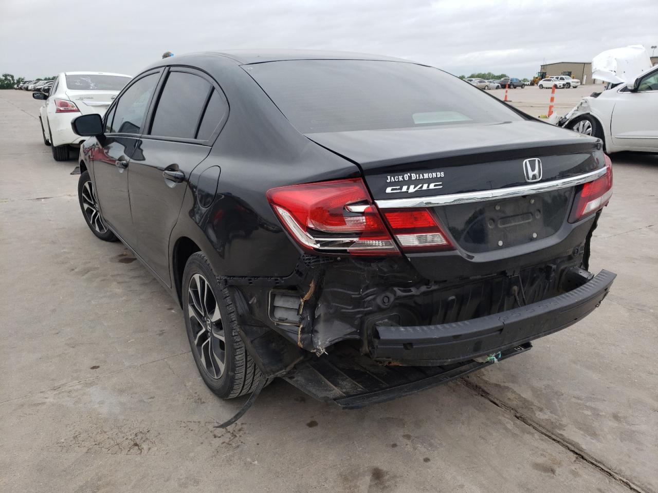 Photo 3 from auction – 2014 HONDA CIVIC EX with VIN 19XFB2F8XEE010434