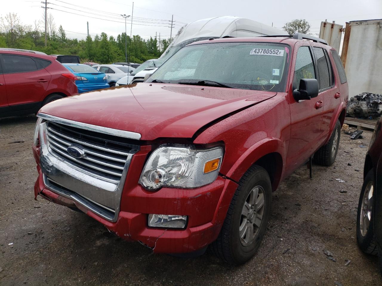 Photo 2 from auction – 2010 FORD EXPLORER X with VIN 1FMEU7DE8AUA68562