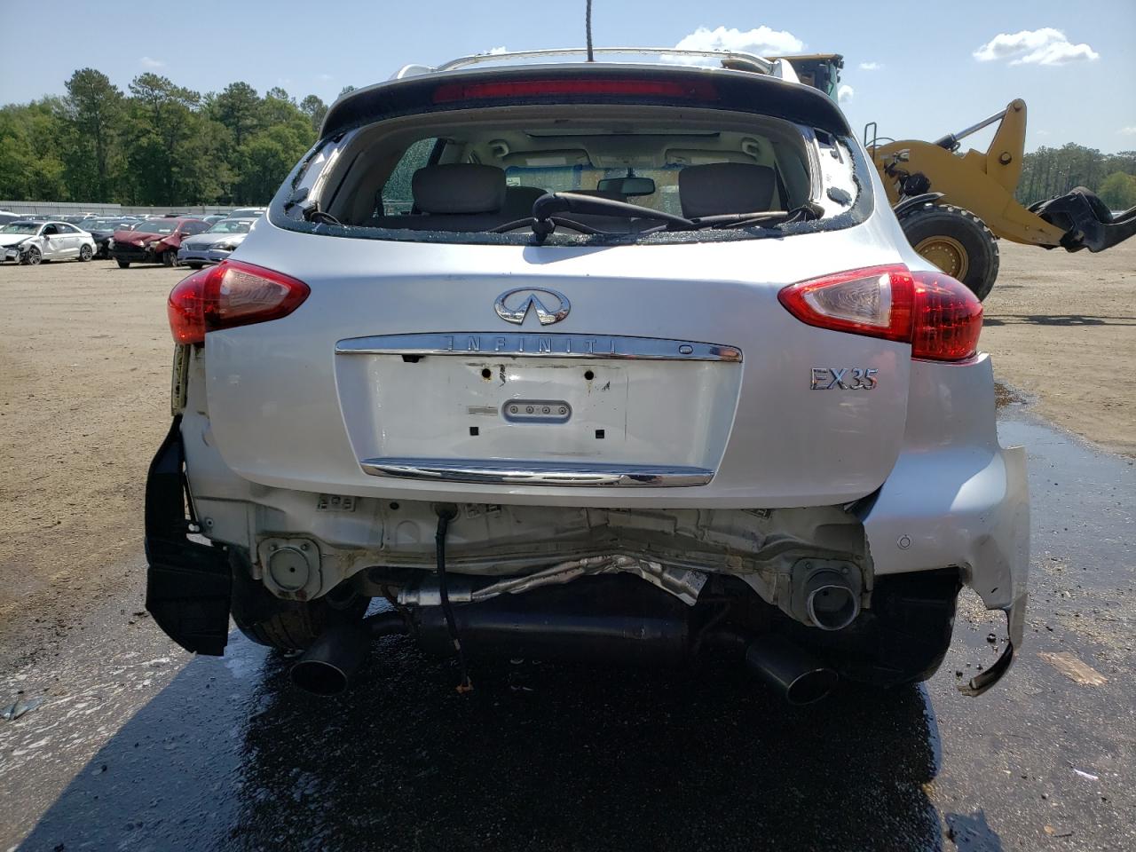 Photo 9 from auction – 2008 INFINITI EX35 BASE with VIN JNKAJ09F28M350872