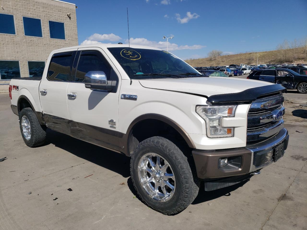 FORD F150 SUPER 2017 with VIN 1FTEW1EG2HFC52423 - Photo from auction