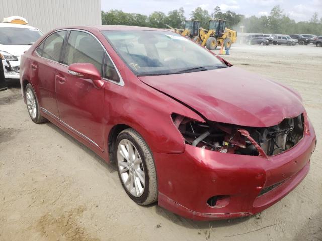 LEXUS HS 250H 2010 with VIN JTHBB1BA7A2036951 - Photo from auction