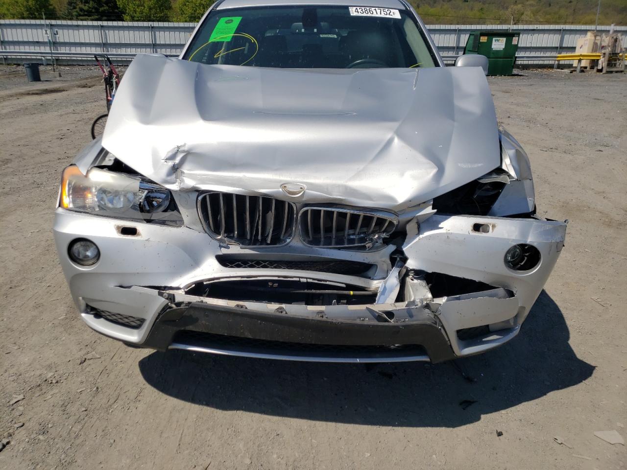Photo 9 from auction – 2011 BMW X3 XDRIVE2 with VIN 5UXWX5C57BL711477