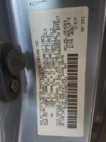 TOYOTA SIENNA XLE 2004 with VIN 5TDBA22C24S027454 - Photo from auction