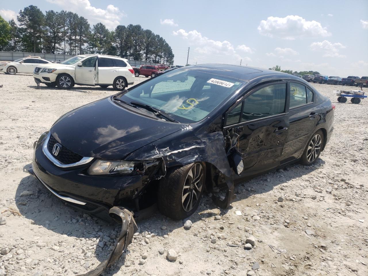 Zdjęcie 2 z aukcji – 2014 HONDA CIVIC EX z VIN 19XFB2F80EE075955
