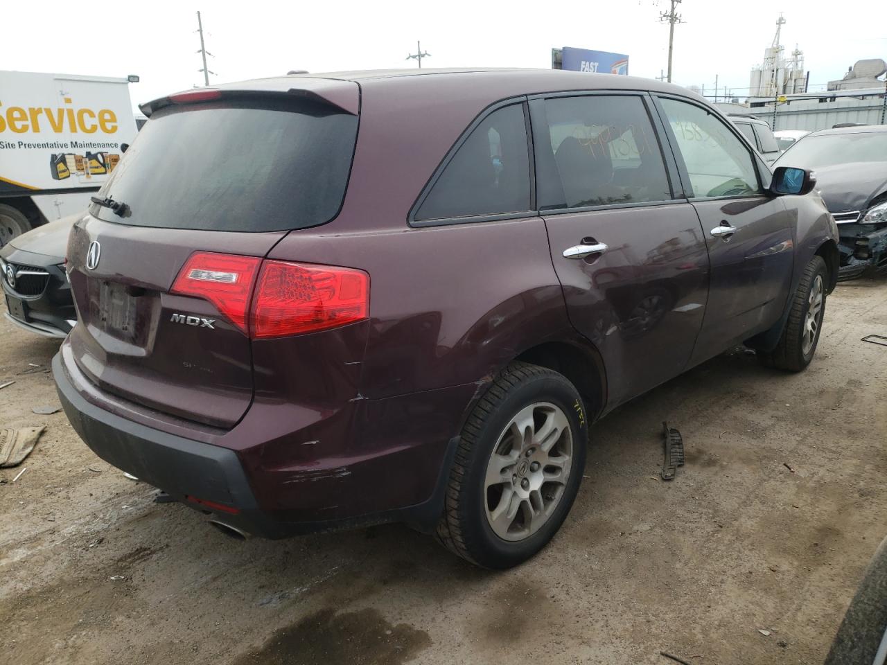 Photo 4 from auction – 2008 ACURA MDX TECHNO with VIN 2HNYD28418H548469