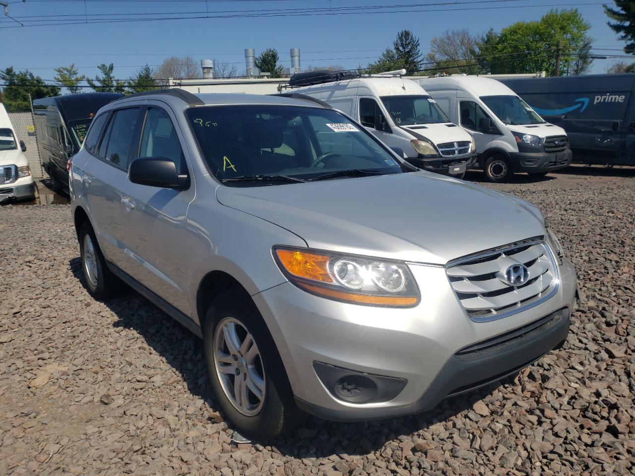 HYUNDAI SANTA FE G 2011 with VIN 5XYZGDAB7BG080680 - Photo from auction