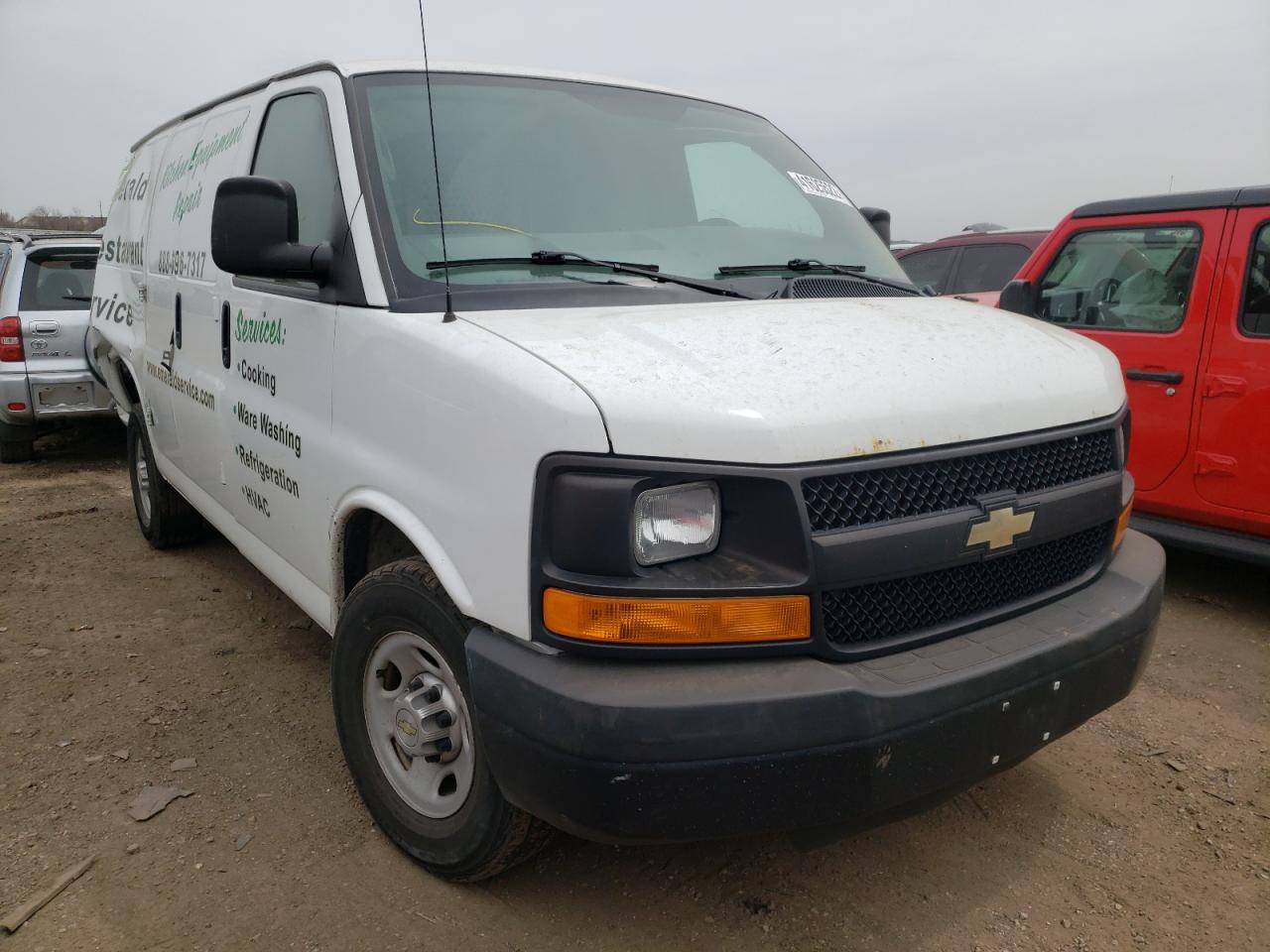 CHEVROLET EXPRESS G2 2014 with VIN 1GCWGFCA8E1134981 - Photo from auction
