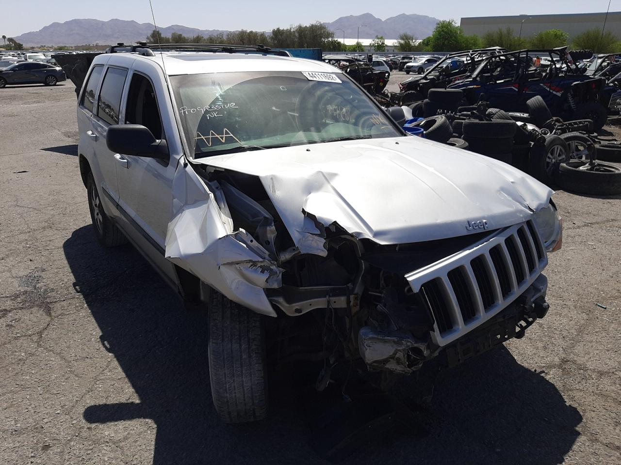 JEEP GRAND CHER 2008 with VIN 1J8HR48N98C169078 - Photo from auction