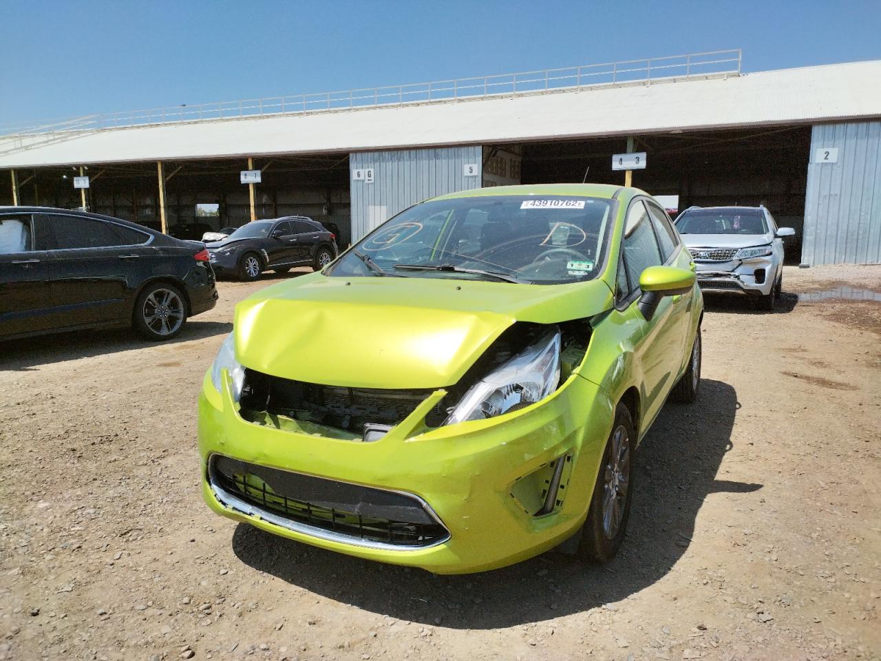 Photo 9 from auction – 2012 FORD FIESTA SE with VIN 3FADP4EJ0CM105781
