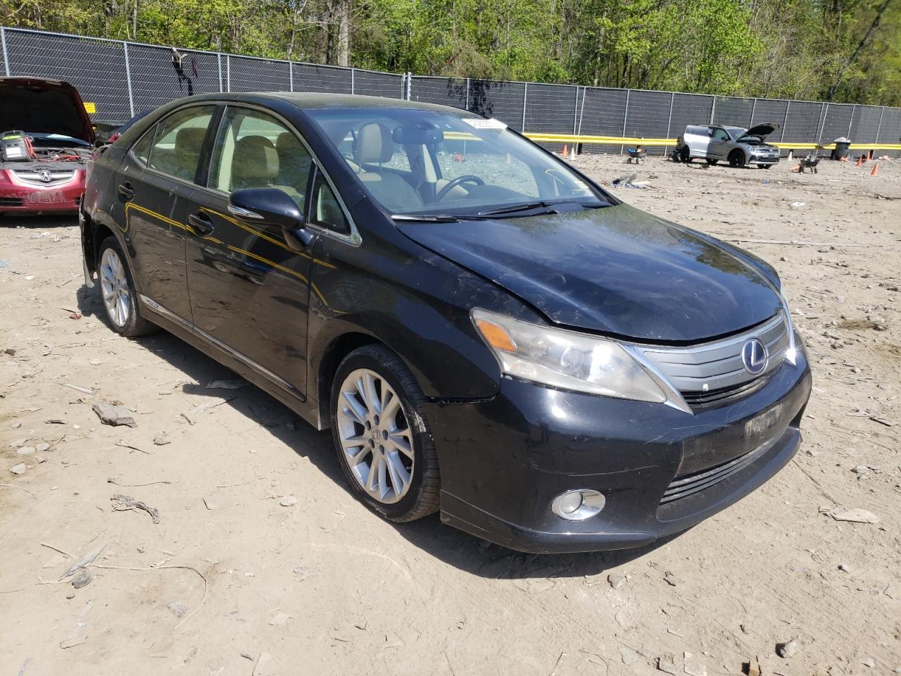 LEXUS HS 250H 2010 with VIN JTHBB1BA3A2005163 - Photo from auction