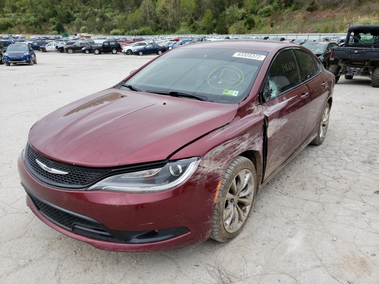 Photo 2 from auction – 2015 CHRYSLER 200 S with VIN 1C3CCCBB1FN564552