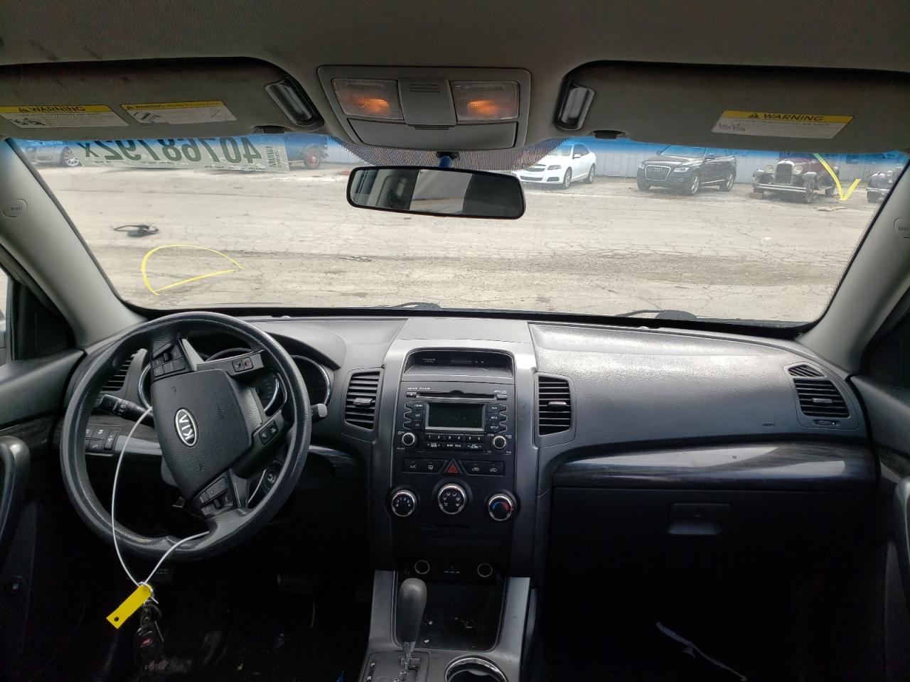 Photo 9 from auction – 2012 KIA SORENTO BA with VIN 5XYKT3A16CG191169