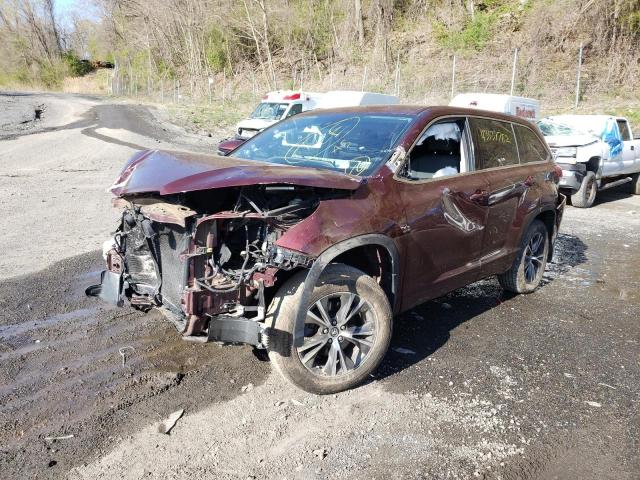 Photo 2 from auction – 2017 TOYOTA HIGHLANDER with VIN 5TDBZRFH5HS434598