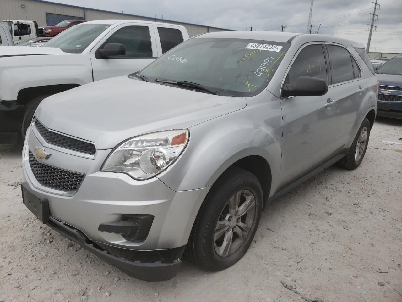 Photo 9 from auction – 2013 CHEVROLET EQUINOX LS with VIN 2GNALBEK5D6223897