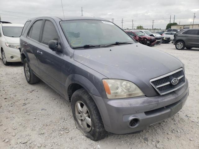 KIA SORENTO EX 2006 with VIN KNDJD733465620496 - Photo from auction