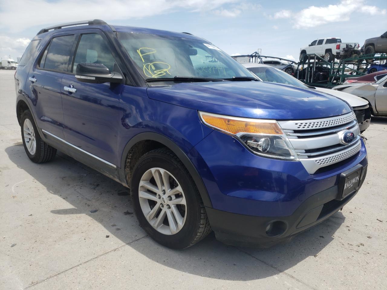 FORD EXPLORER X 2013 with VIN 1FM5K8D83DGC92475 - Photo from auction