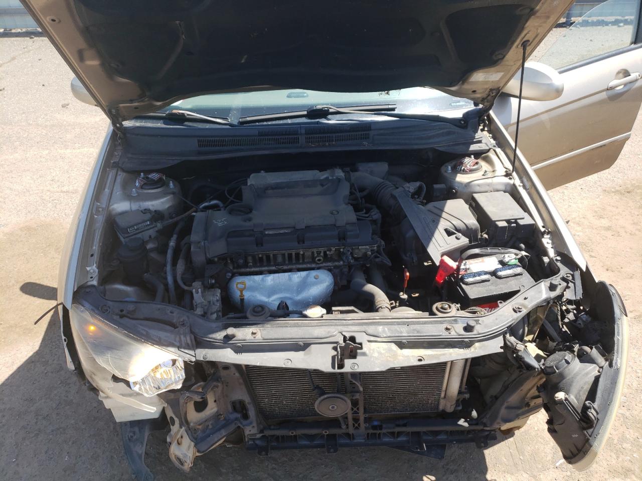 Photo 7 from auction – 2009 KIA SPECTRA EX with VIN KNAFE221295604692