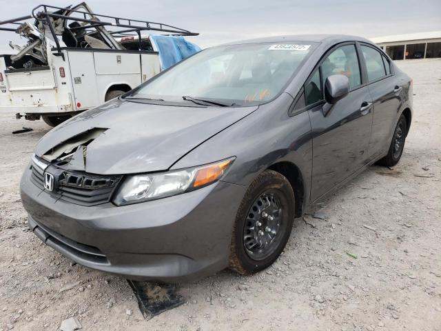 Photo 2 from auction – 2012 HONDA CIVIC LX with VIN 19XFB2F51CE046399