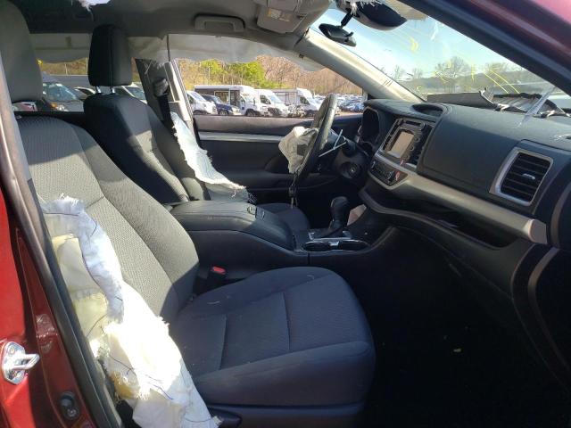 Photo 5 from auction – 2017 TOYOTA HIGHLANDER with VIN 5TDBZRFH5HS434598