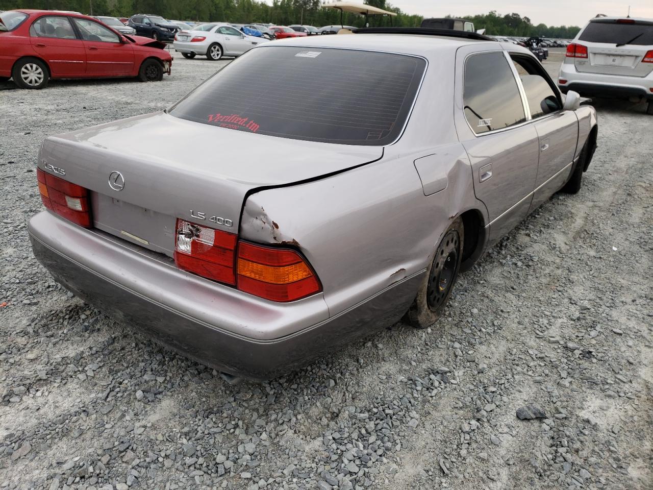 Photo 4 from auction – 1999 LEXUS LS 400 with VIN JT8BH28F0X0147272
