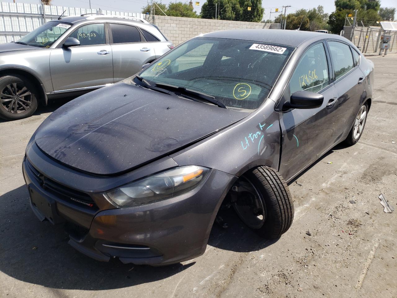 Photo 2 from auction – 2015 DODGE DART SXT with VIN 1C3CDFBB9FD199946