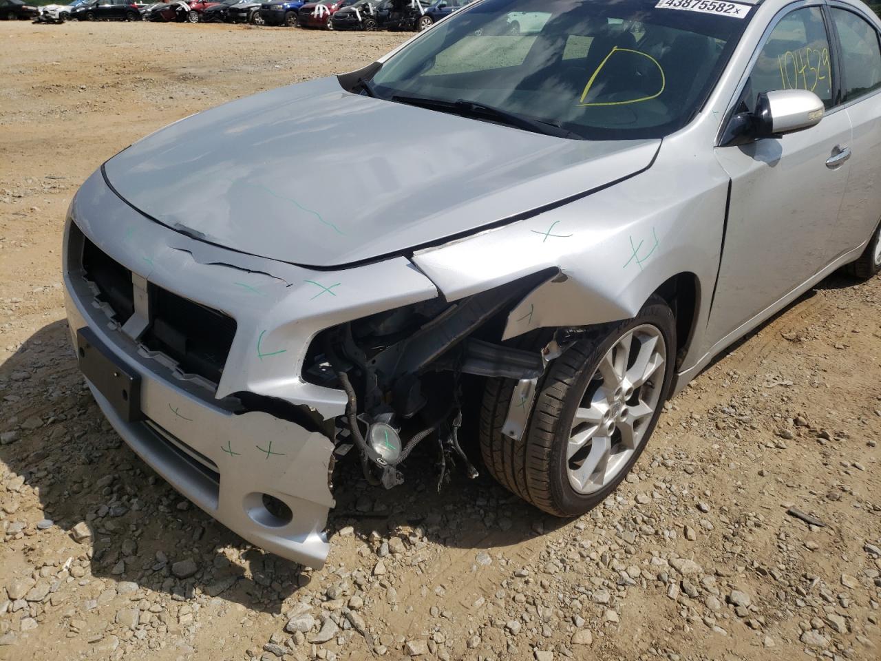 Photo 9 from auction – 2014 NISSAN MAXIMA S with VIN 1N4AA5AP3EC442311