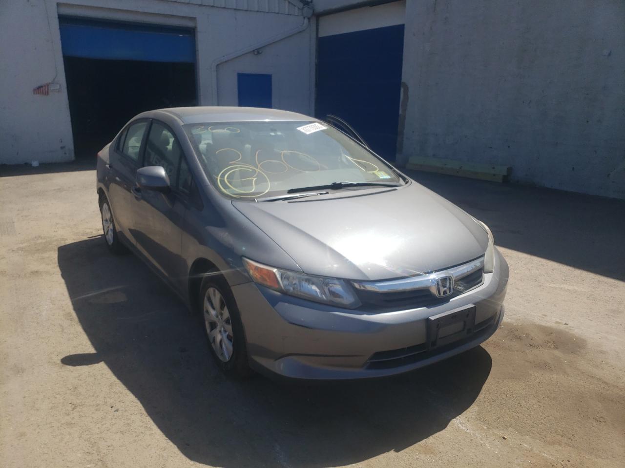 HONDA CIVIC LX 2012 with VIN 19XFB2F56CE371405 - Photo from auction