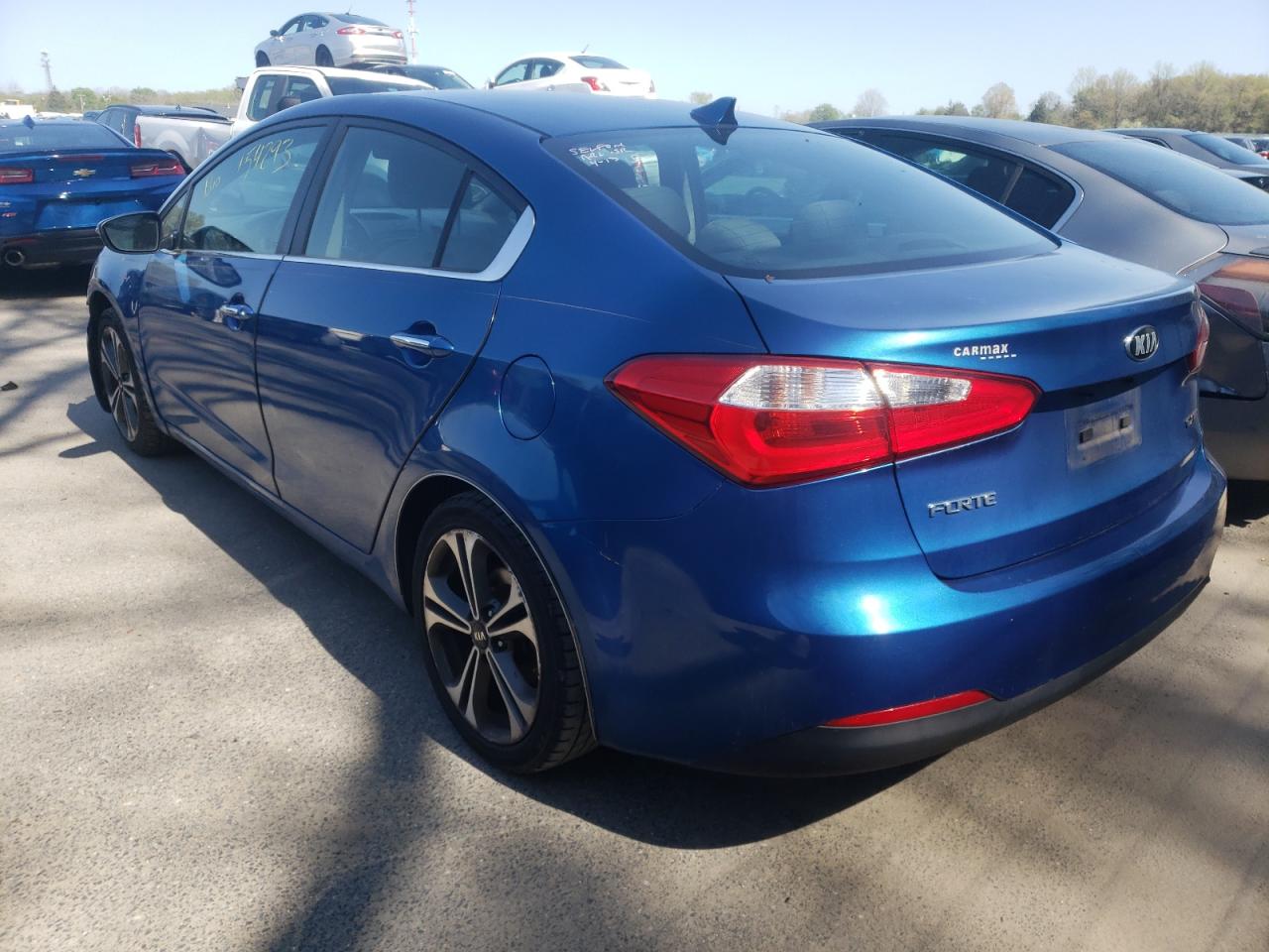 Photo 3 from auction – 2014 KIA FORTE EX with VIN KNAFX4A85E5170153