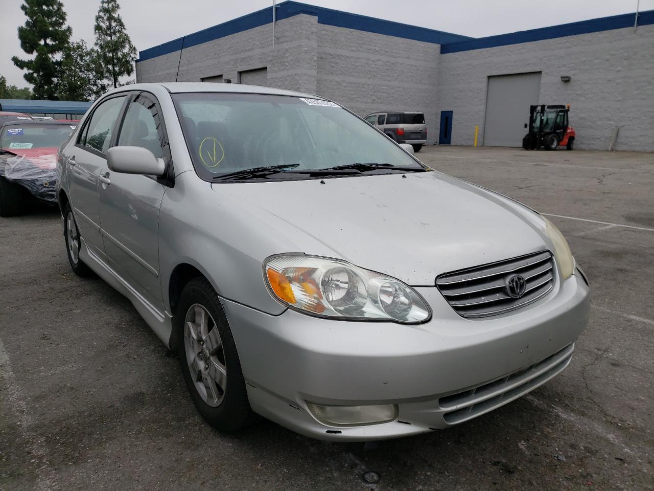 TOYOTA COROLLA CE 2004 with VIN 1NXBR32E64Z241595 - Photo from auction