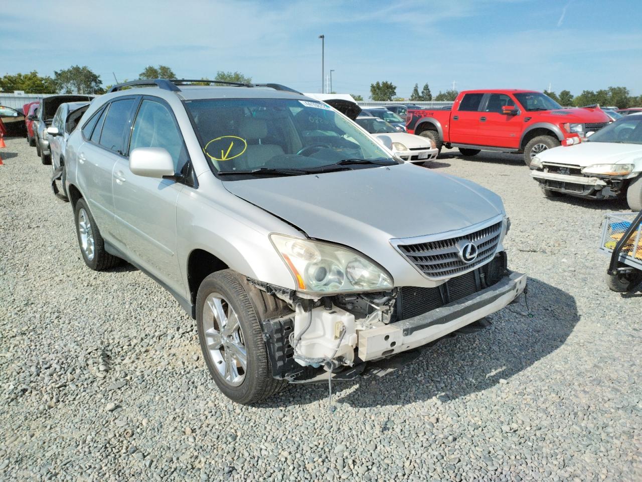 LEXUS RX 400 2006 with VIN JTJHW31U760025102 - Photo from auction