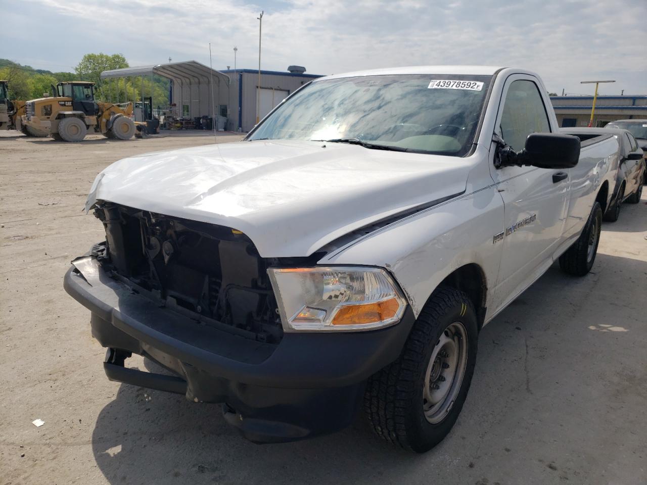 Photo 2 from auction – 2012 DODGE RAM 1500 S with VIN 3C6LD4RT1CG198181