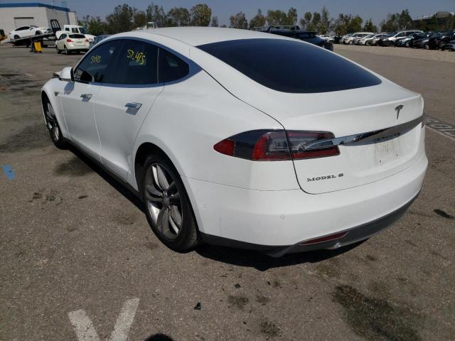 Photo 3 from auction – 2015 TESLA MODEL S 85 with VIN 5YJSA1H25FF092623