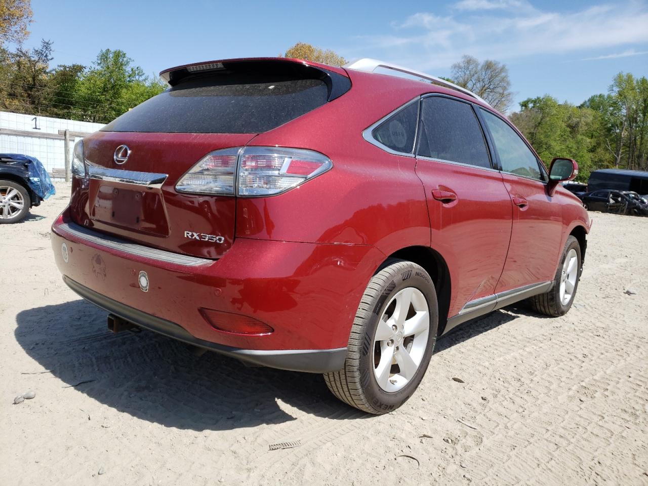 Photo 4 from auction – 2011 LEXUS RX 350 with VIN 2T2BK1BA1BC106220