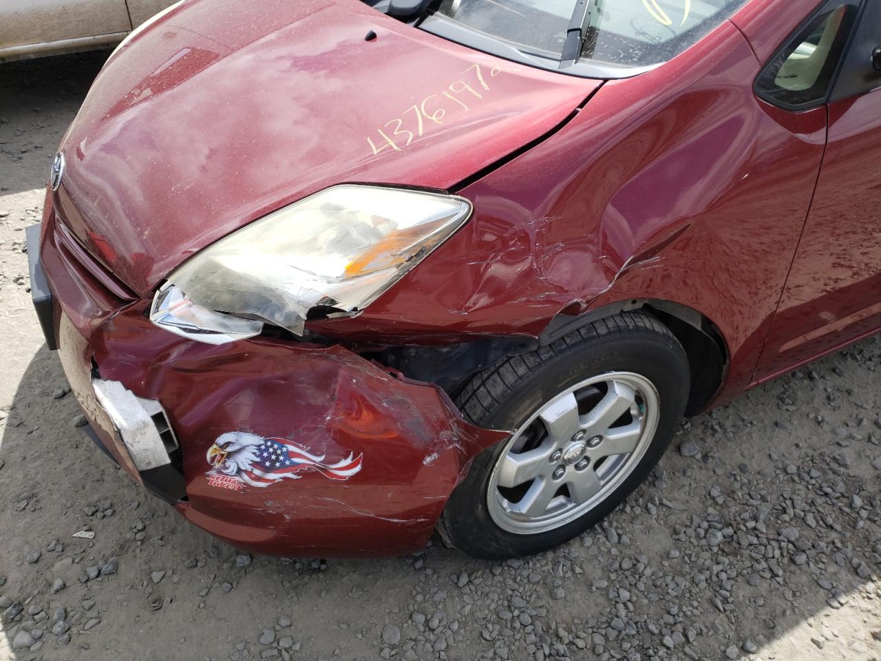 Photo 9 from auction – 2005 TOYOTA PRIUS with VIN JTDKB20U250128510