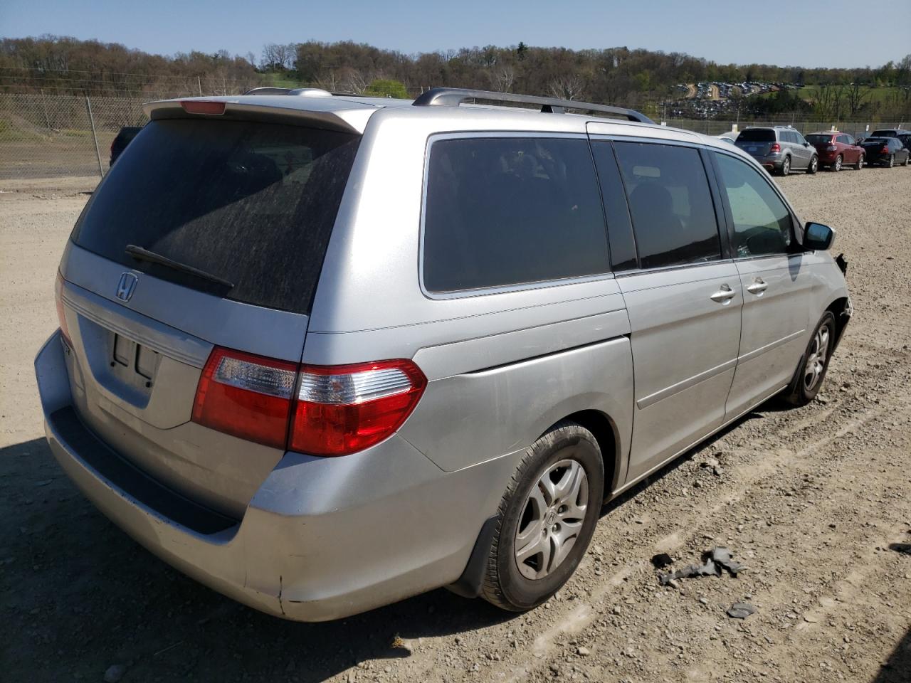 Photo 4 from auction – 2007 HONDA ODYSSEY EX with VIN 5FNRL38737B102678