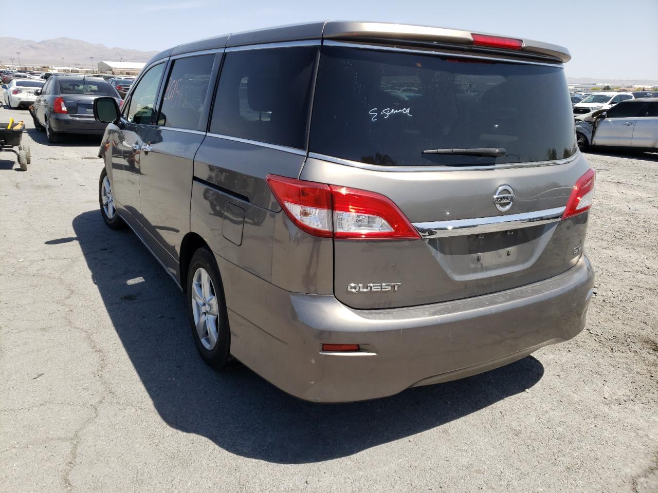 Photo 3 from auction – 2015 NISSAN QUEST S with VIN JN8AE2KP4F9127953