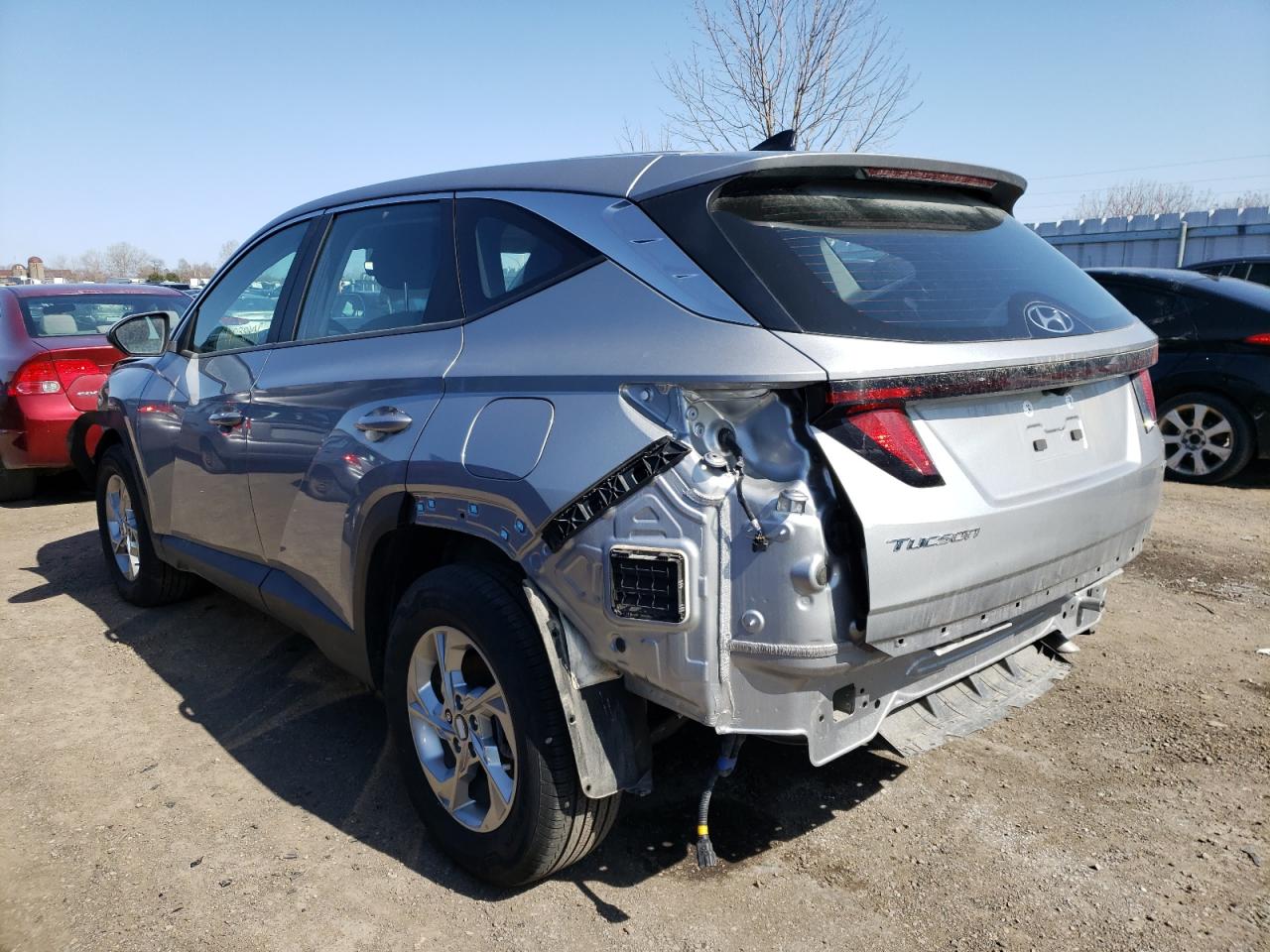 Photo 3 from auction – 2022 HYUNDAI TUCSON SEL with VIN KM8JBCAE5NU050379