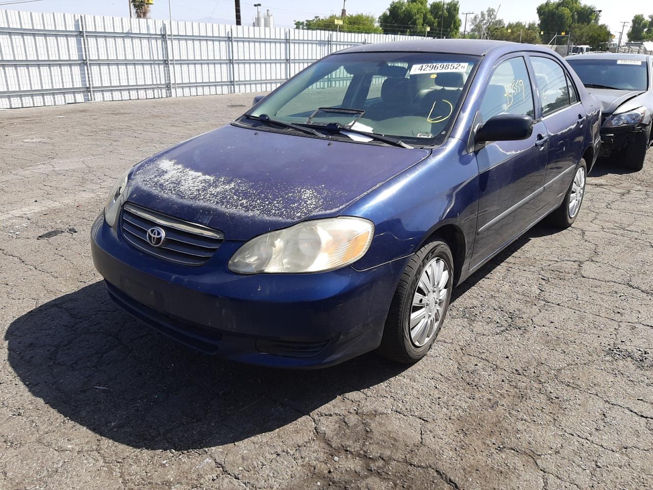 Photo 2 from auction – 2004 TOYOTA COROLLA CE with VIN 1NXBR32E64Z298783