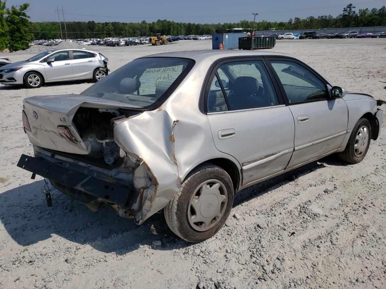 Photo 4 from auction – 2001 TOYOTA COROLLA CE with VIN 1NXBR12E91Z459692