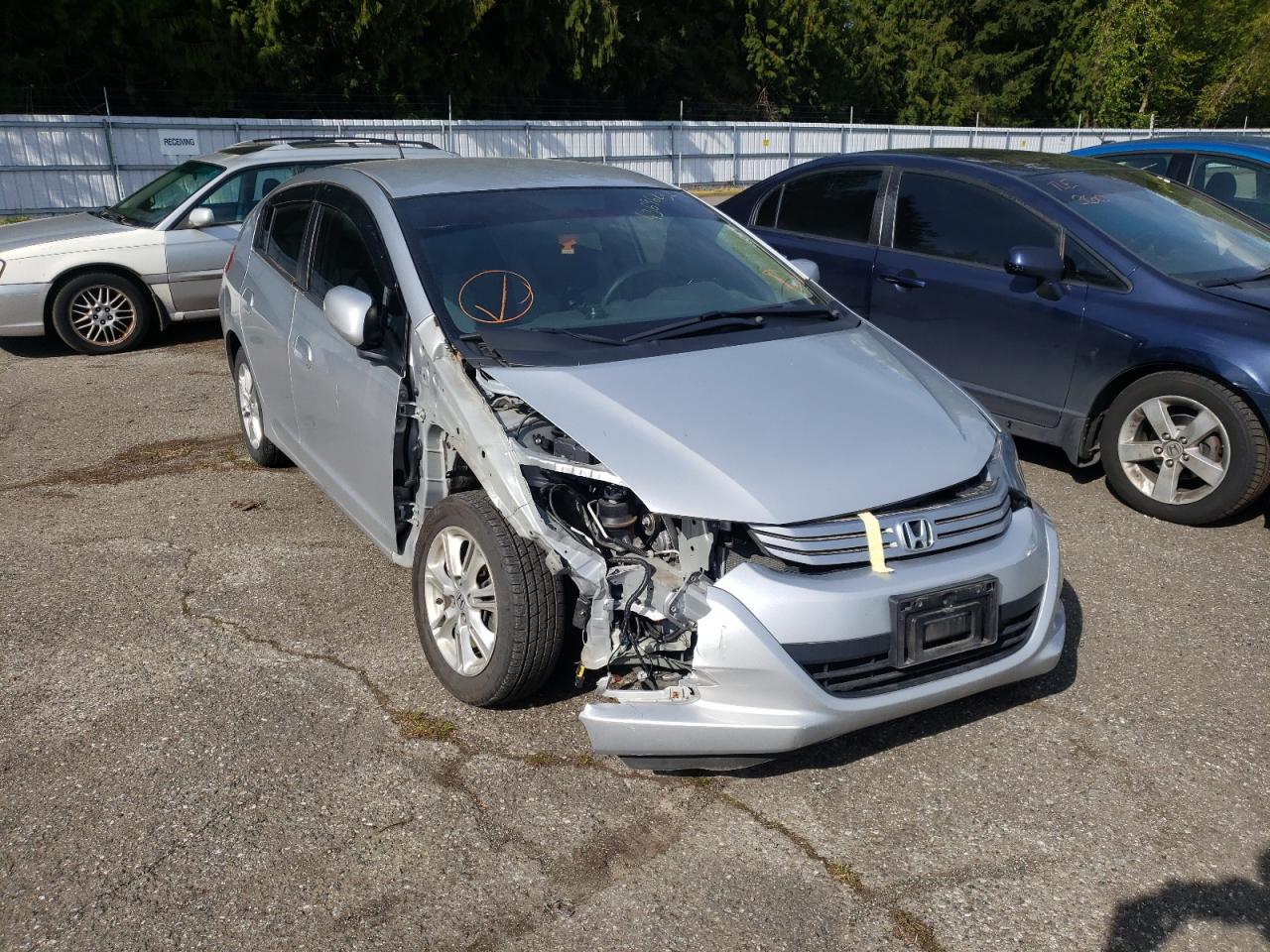HONDA INSIGHT EX 2010 with VIN JHMZE2H77AS033149 - Photo from auction