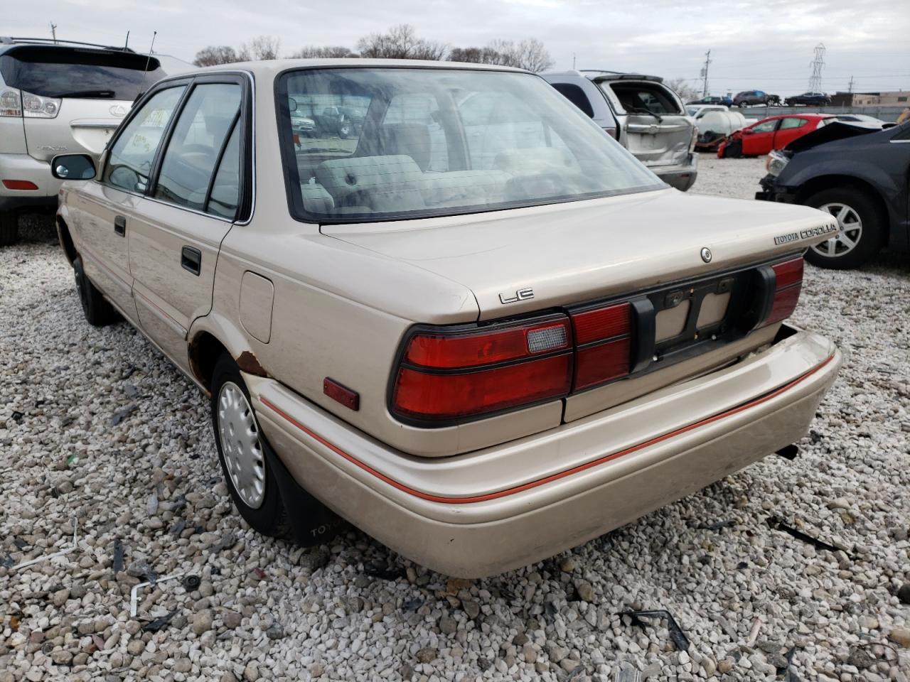 Photo 3 from auction – 1992 TOYOTA COROLLA LE with VIN 1NXAE97A4NZ375233