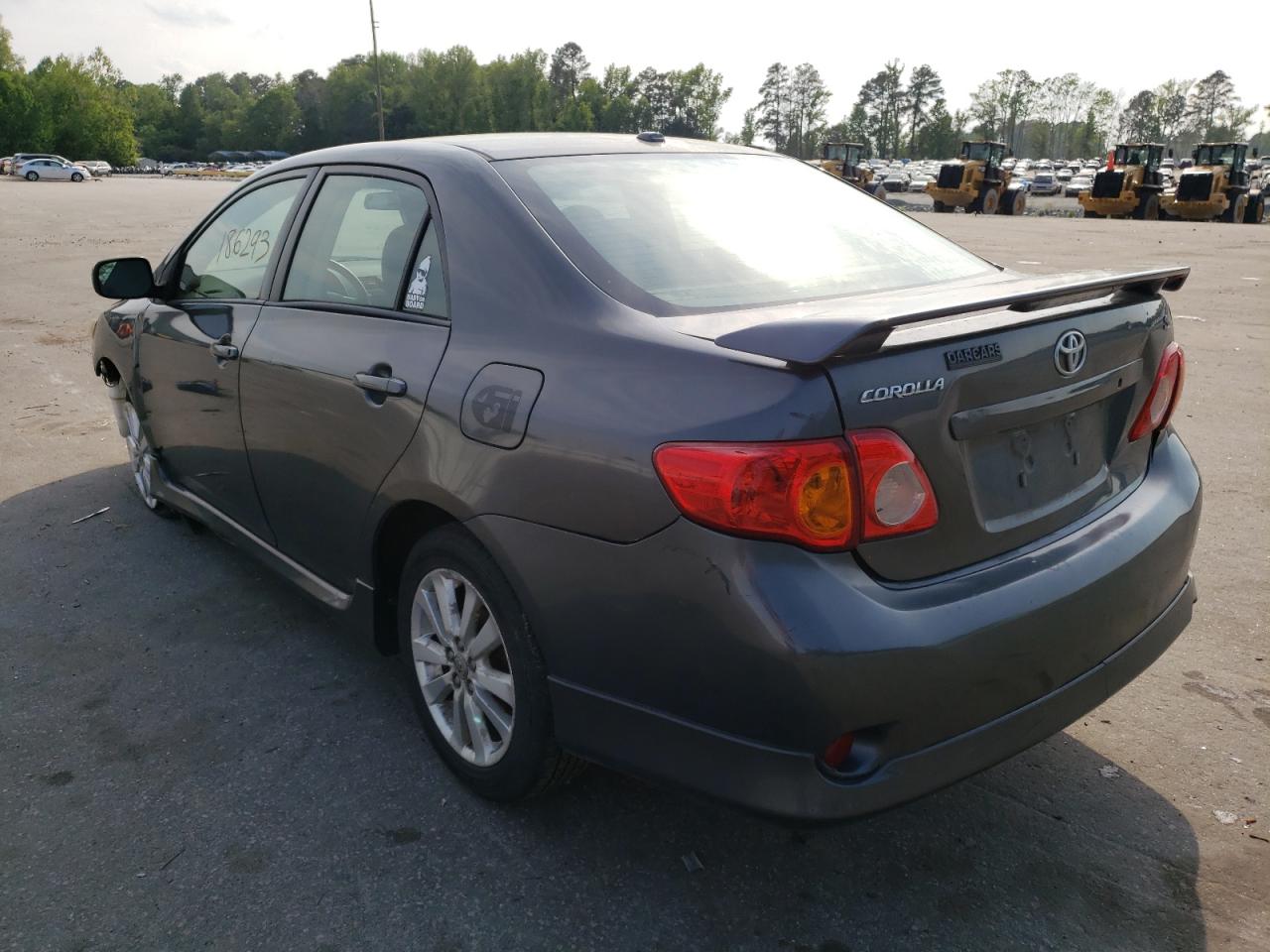 Photo 3 from auction – 2009 TOYOTA COROLLA BA with VIN 2T1BU40E59C177551